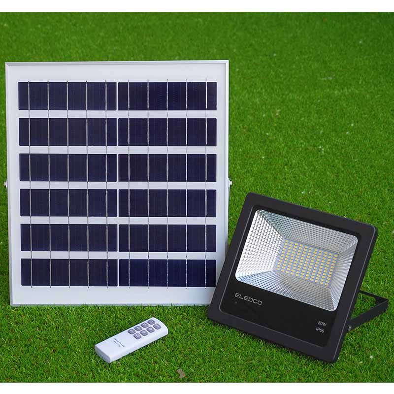 RECONDITIONNÉ : Spot solaire 80 W, lumière neutre 4000 K