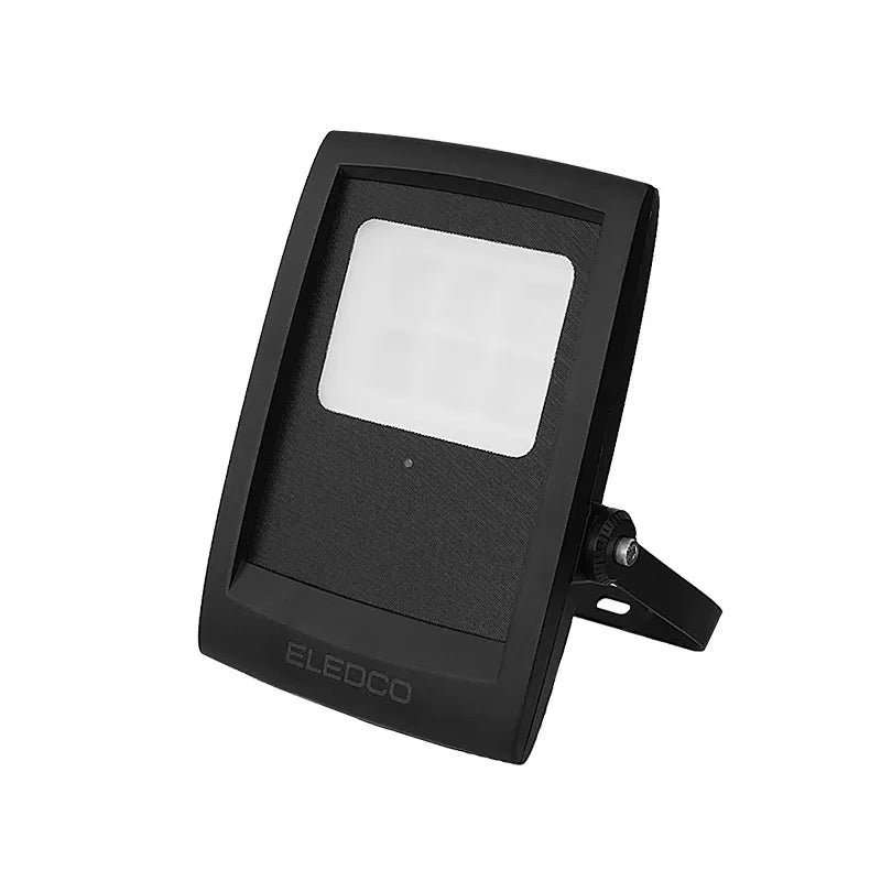 Projecteur Solaire 50W All-Black, Lumière Chaude 3000K / Lumière Blanche 6000K, Détecteur de Mouvement 