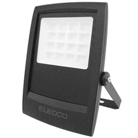 Projecteur Solaire 150W All-Black, Lumière Chaude 3000K / Lumière Blanche 6000K, Détecteur de Mouvement 