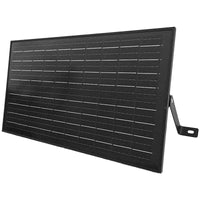 Projecteur Solaire 150W All-Black, Lumière Chaude 3000K / Lumière Blanche 6000K, Détecteur de Mouvement 